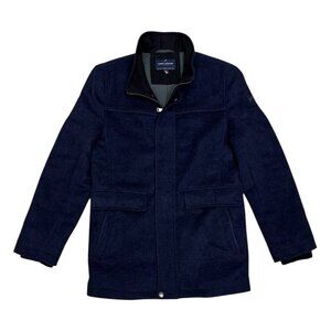 DANIEL HECHTER Luxury Designer WOOL Blend Insulated Winter Parka Coat Mens Small